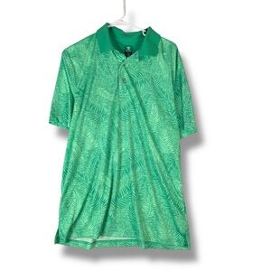 Pro Tour Polo Shirt Mens L Large Green Office Casual Golf Activewear Outdoor